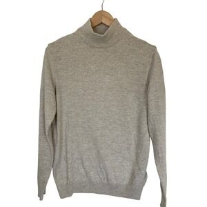 DeFacto Womens Beige Turtleneck Knit Pullover Sweater R1127AZ/BG300 Size‎ S